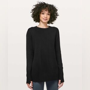 Lululemon Still At Ease Pullover Black